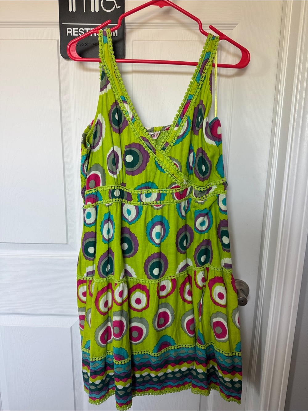 Joe Browns Lime Green Patterned Summer Dress